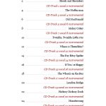 Liedheft Inhaltsverzeichnis